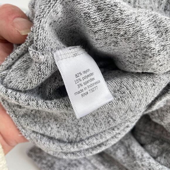 So Life Lounge Women's Gray Drawstring Elastic Waist Shorts Size Small - Picture 4 of 6